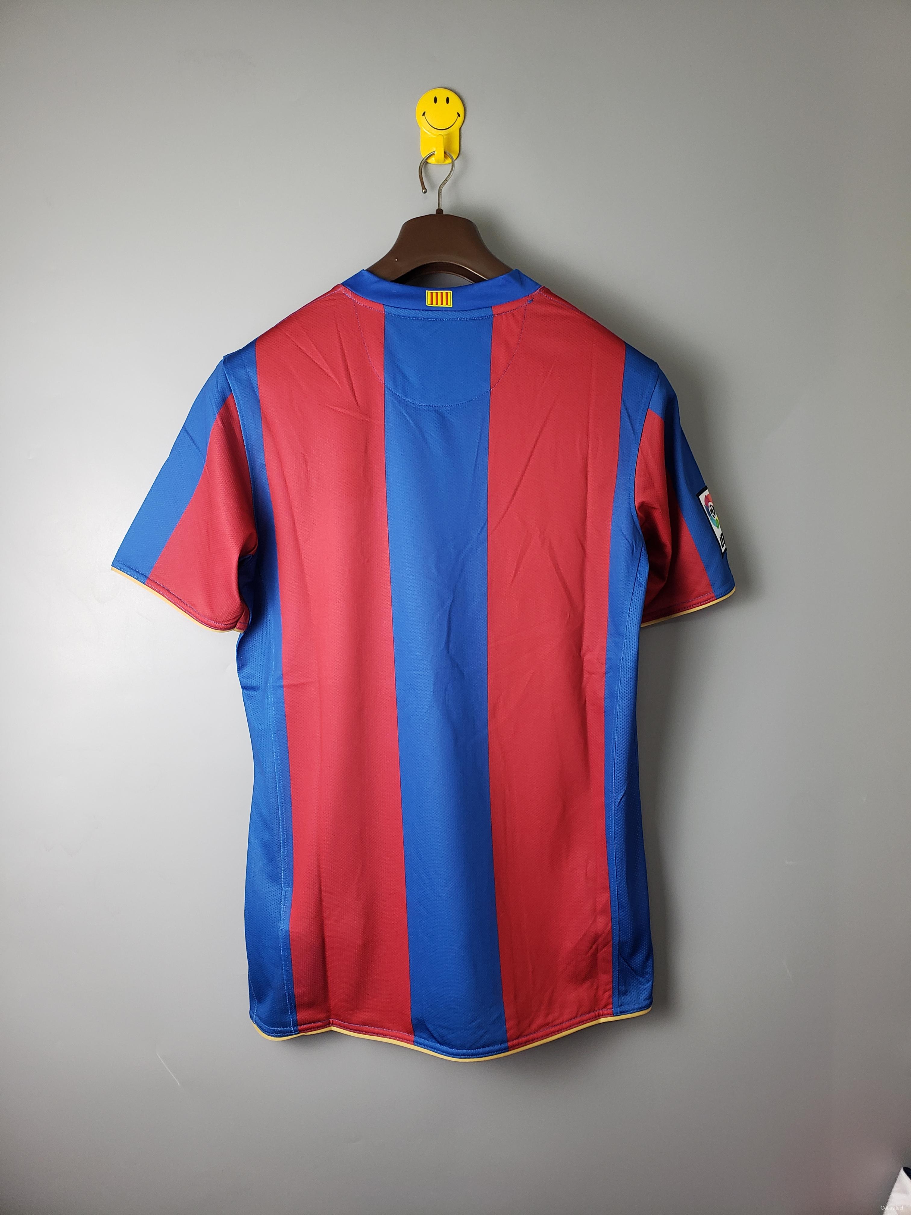 Retro 07/08 Barcelona home Soccer Jersey