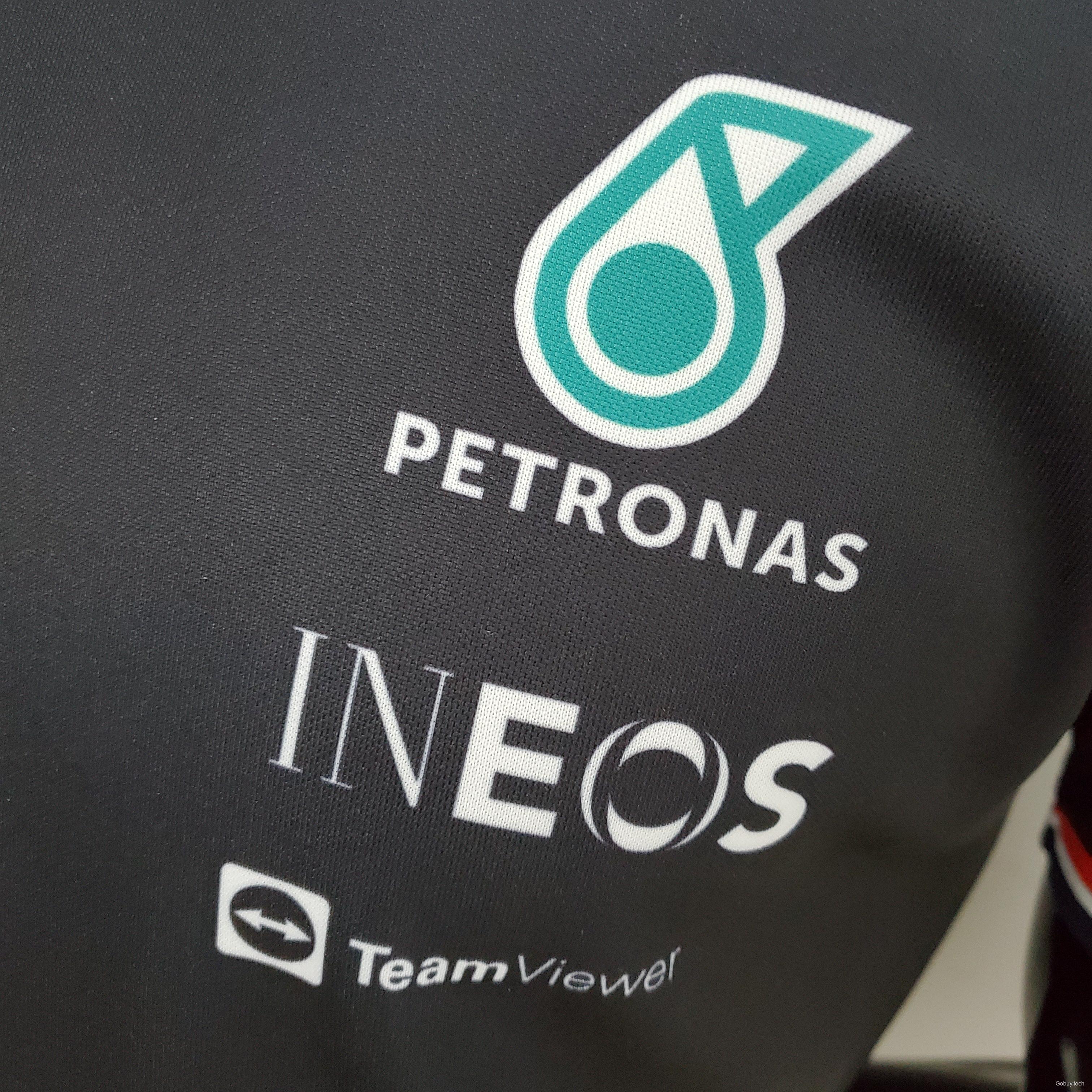 F1 Formula One 2022 Mercedes Black S-5XL