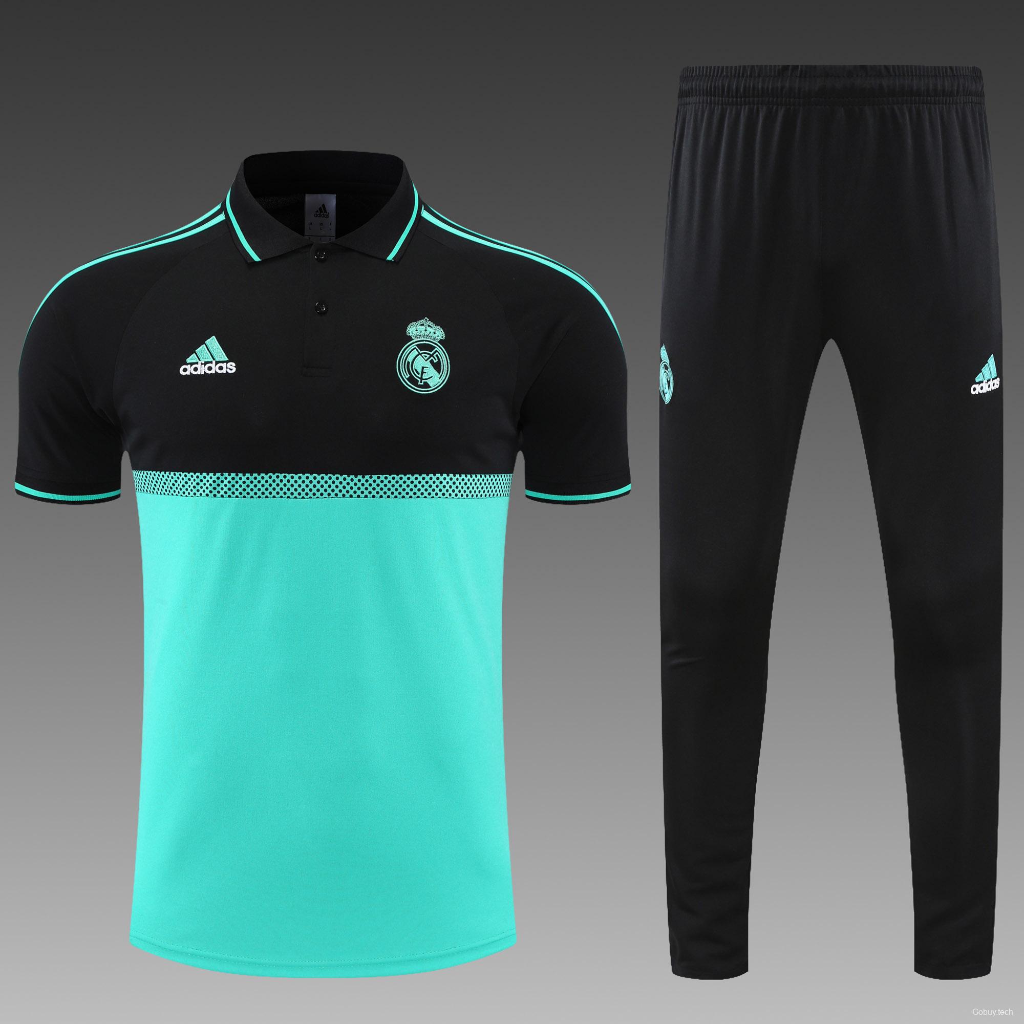 Real Madrid POLO kit black and green (not supported to be sold separately)