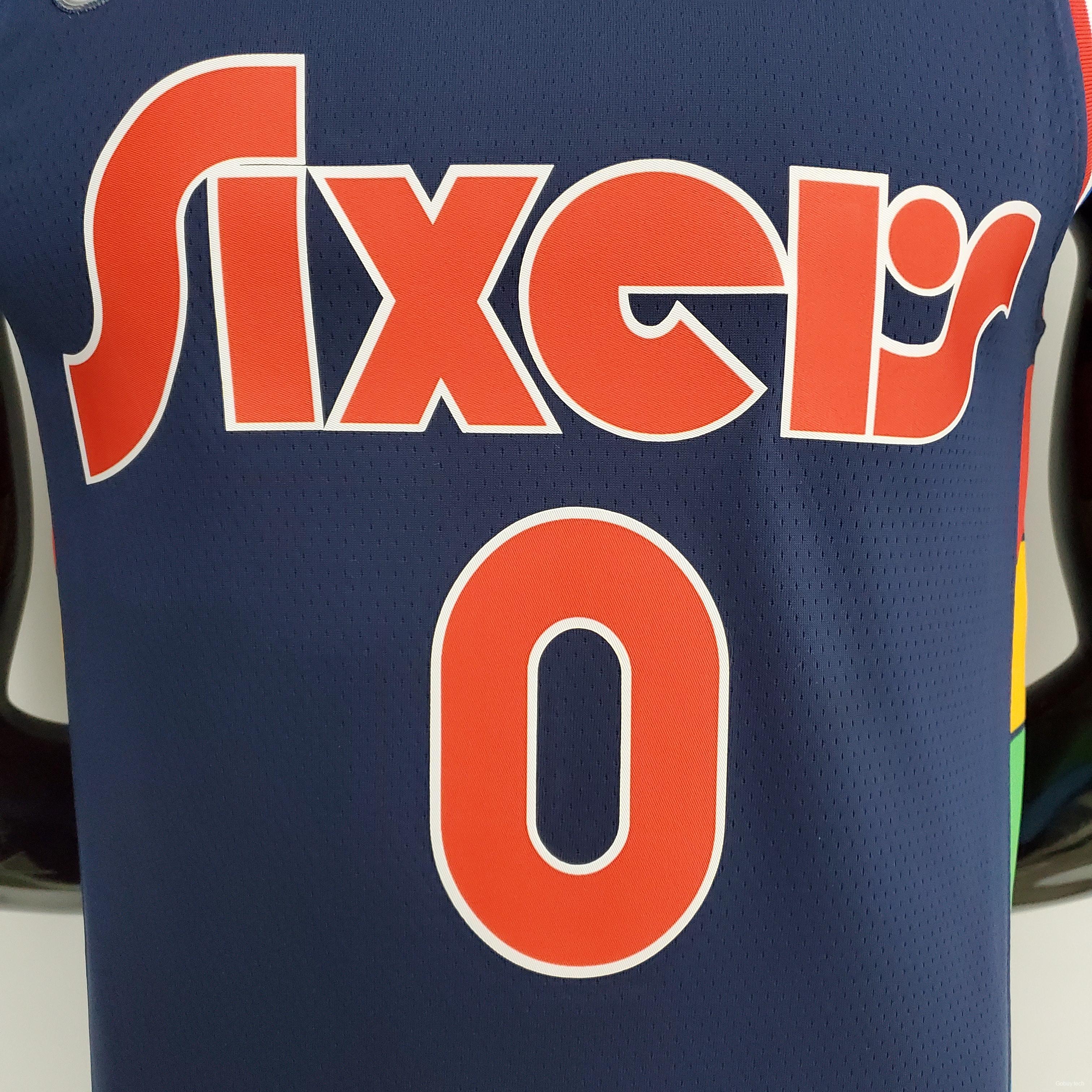2022 Philadelphia 76ers MAXEY#0 City Edition