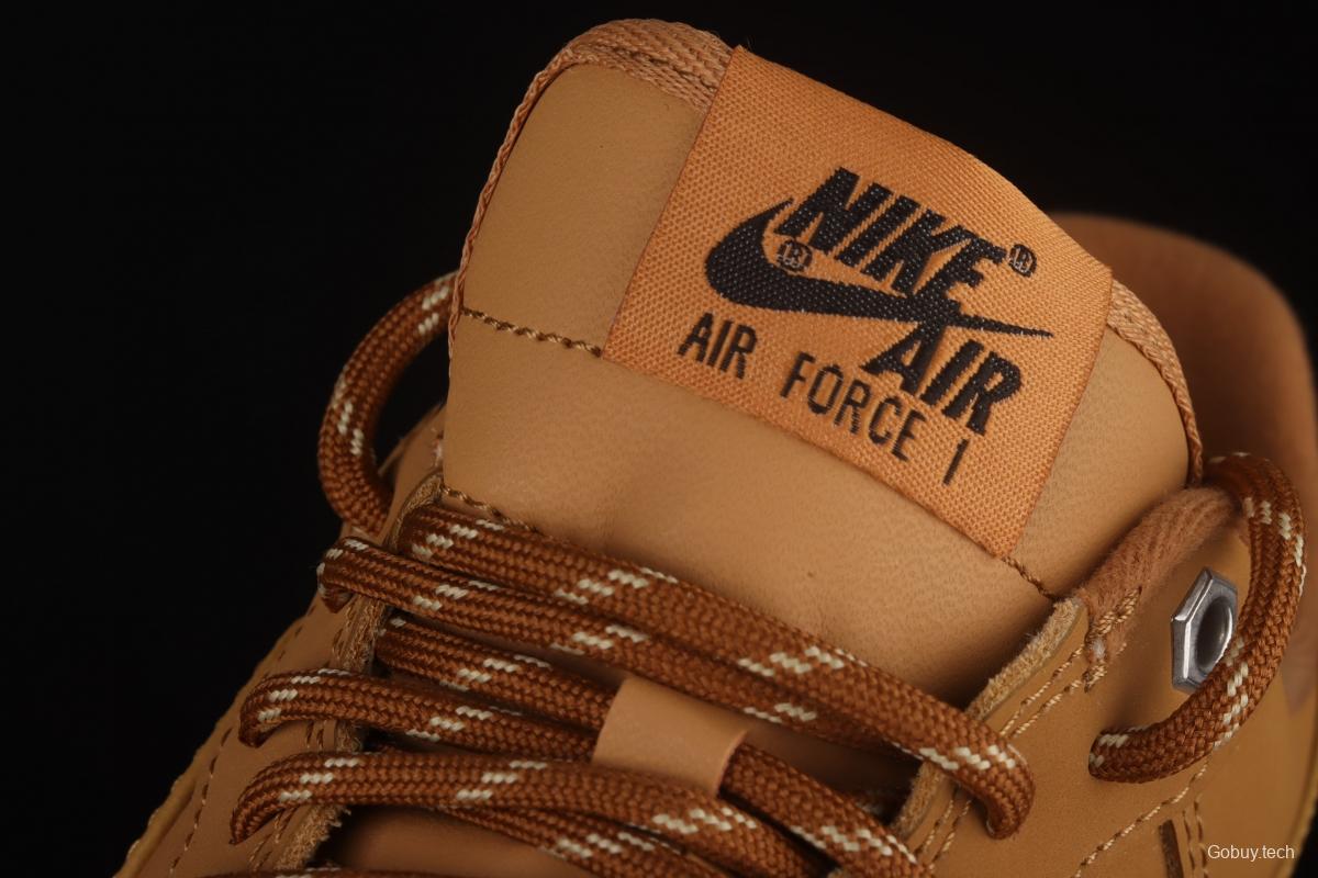 NIKE Air Force 1x 07 WB AF1 wheat low upper shoes CJ9179-200