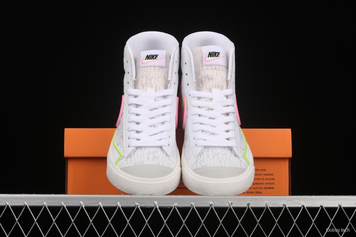 NIKE Blazer Mid'77 Vintage Have A Good Game video game pixel League of Legends Trail Blazers high-top casual board shoes DC1746-102,