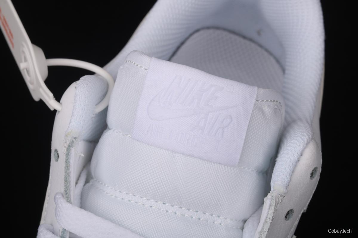 NIKE Air Force 1 Low GS white and blue dazzling haze laser low-top casual board shoes 314219-131