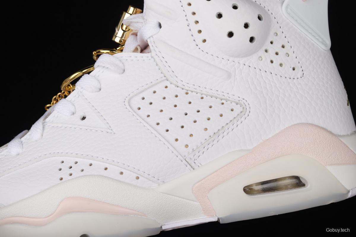 Air Jordan 6 Retro Gold Hoops tomorrow exclusive DH9696-100