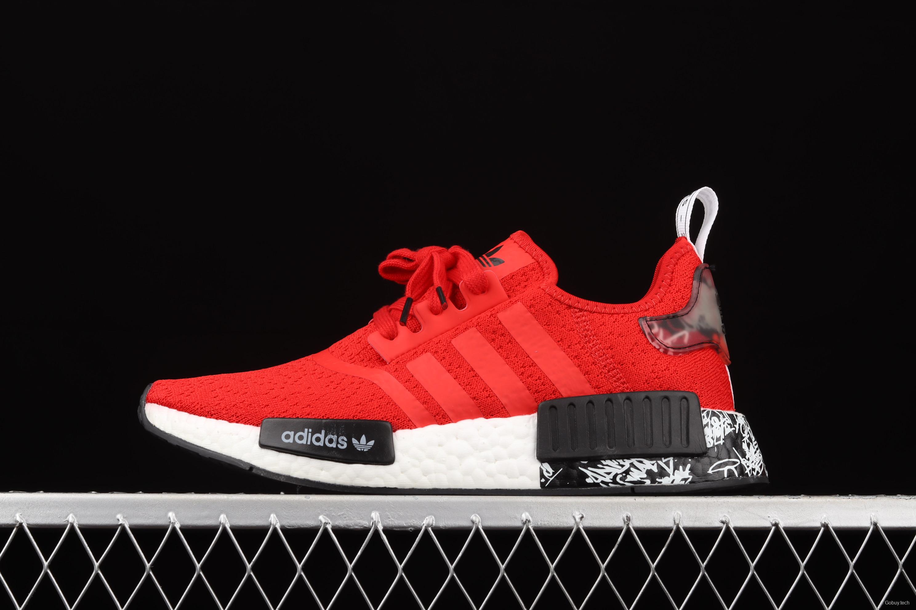 Adidas NMD R1 Boost EG7581 really cool casual running shoes