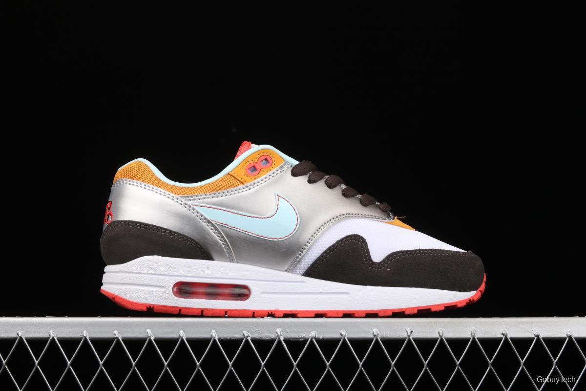NIKE Air Max 1 on-screen green retro air cushion casual running shoes CZ8138-100
