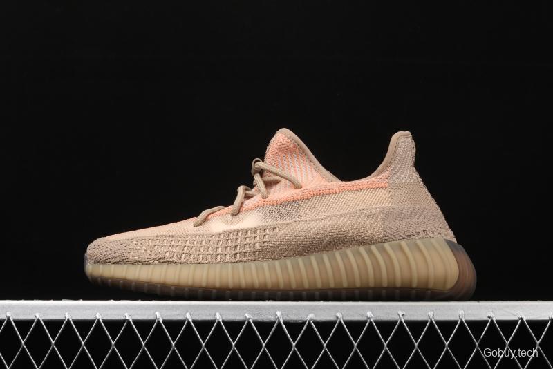 Adidas Yeezy 350 Boost V2 FZ5240 Darth Coconut 350 second generation hollowed-out pheasant red color matching