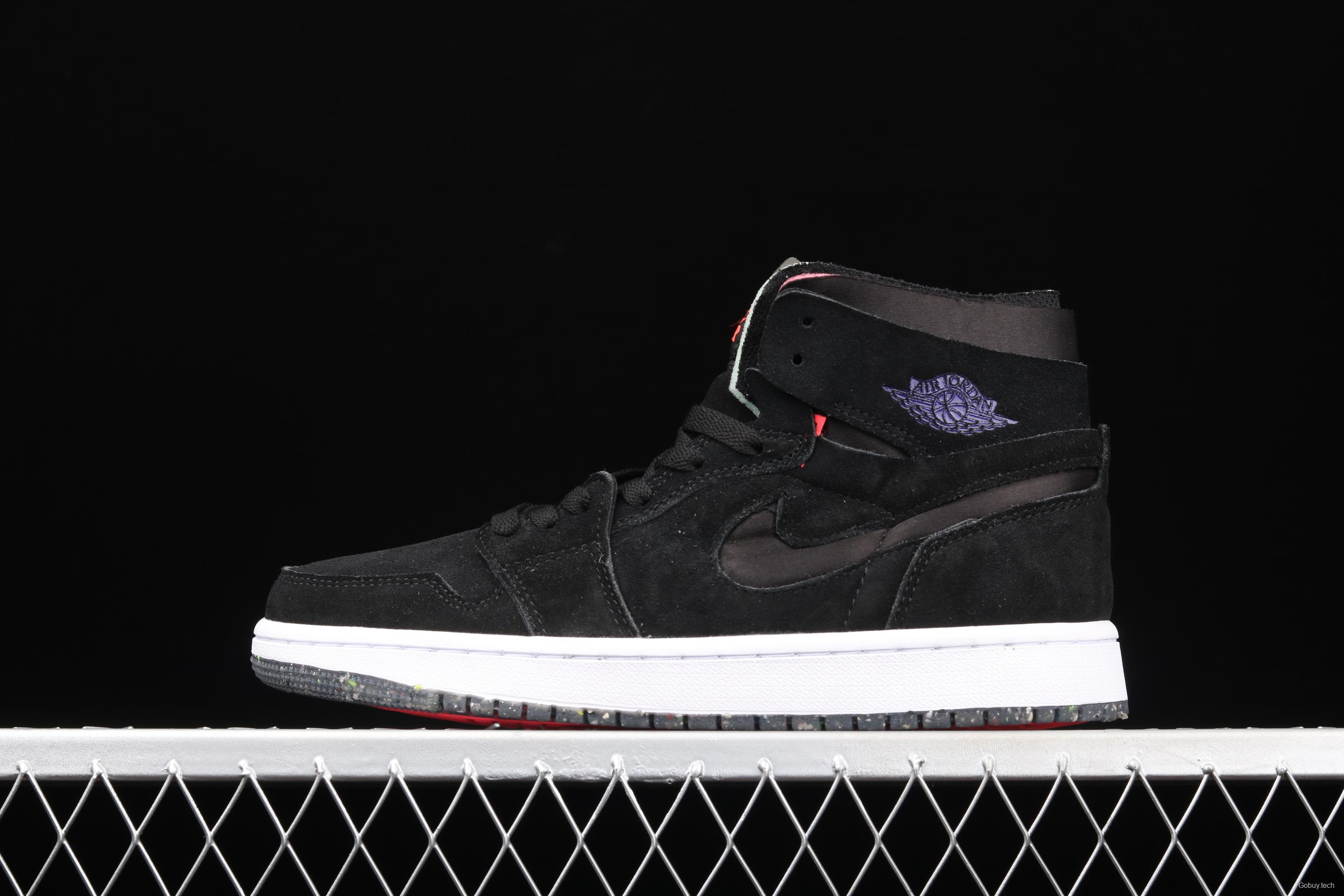 Air Jordan 1 High Zoom Court Purple League of Legends Black Purple Grape CT0978-005