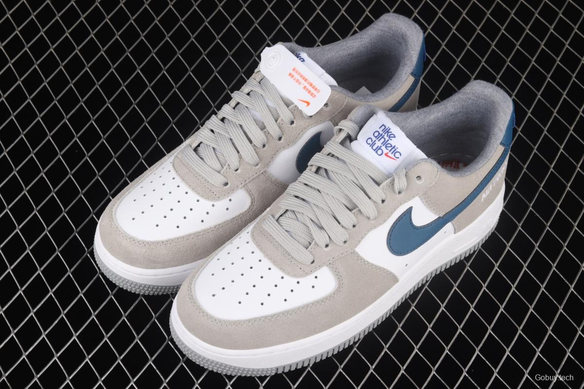 NIKE Air Force 1x 07 Low rice white blue hook low top casual board shoes DH7568-001