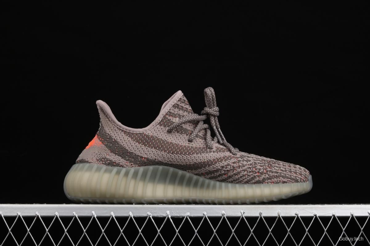 Adidas Yeezy 350V2 Real Boost Basf BB1826 das coconut 350 second generation gray orange BASF popcorn