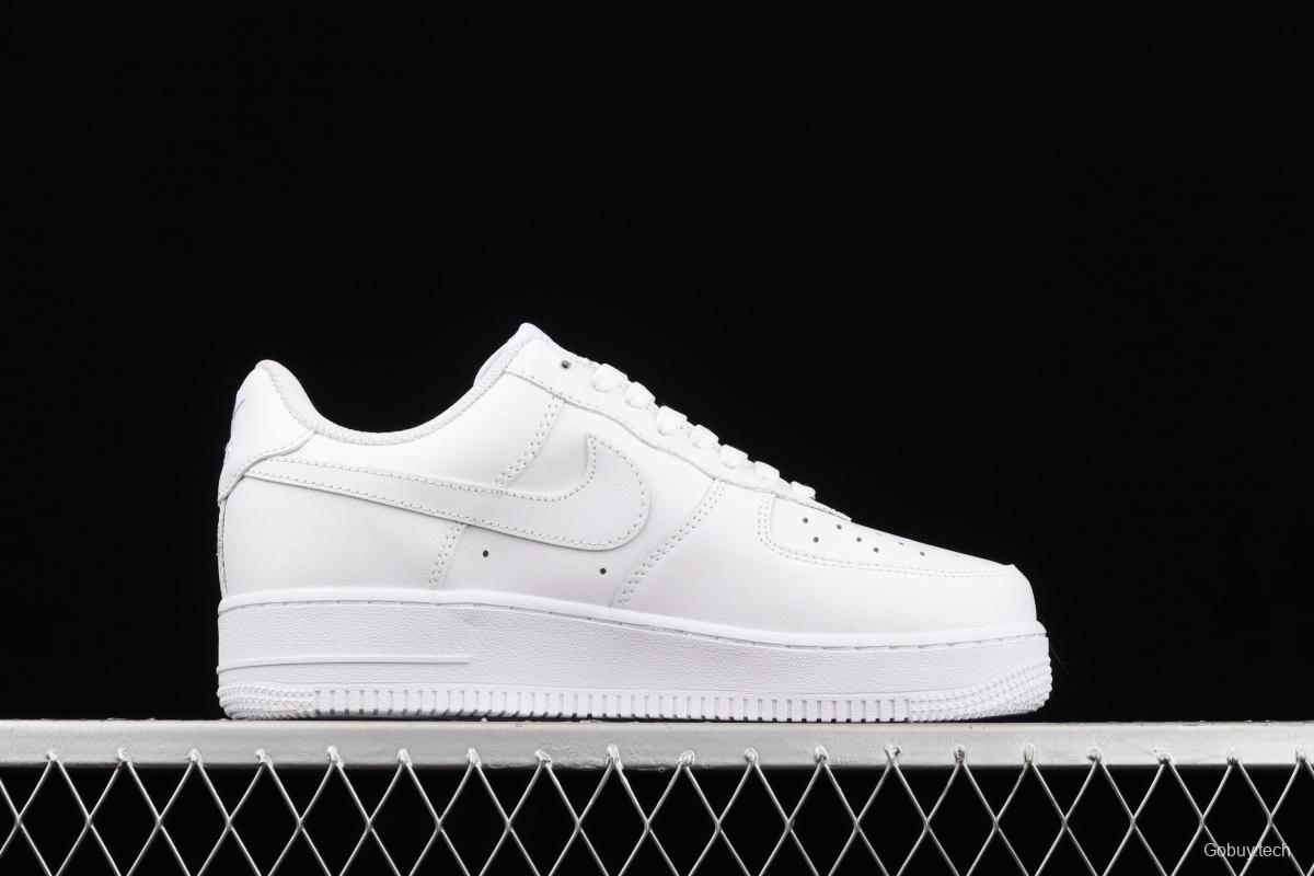 NIKE Air Force 1'07 Low classic all-white low-top leisure sports shoes 315122-111,