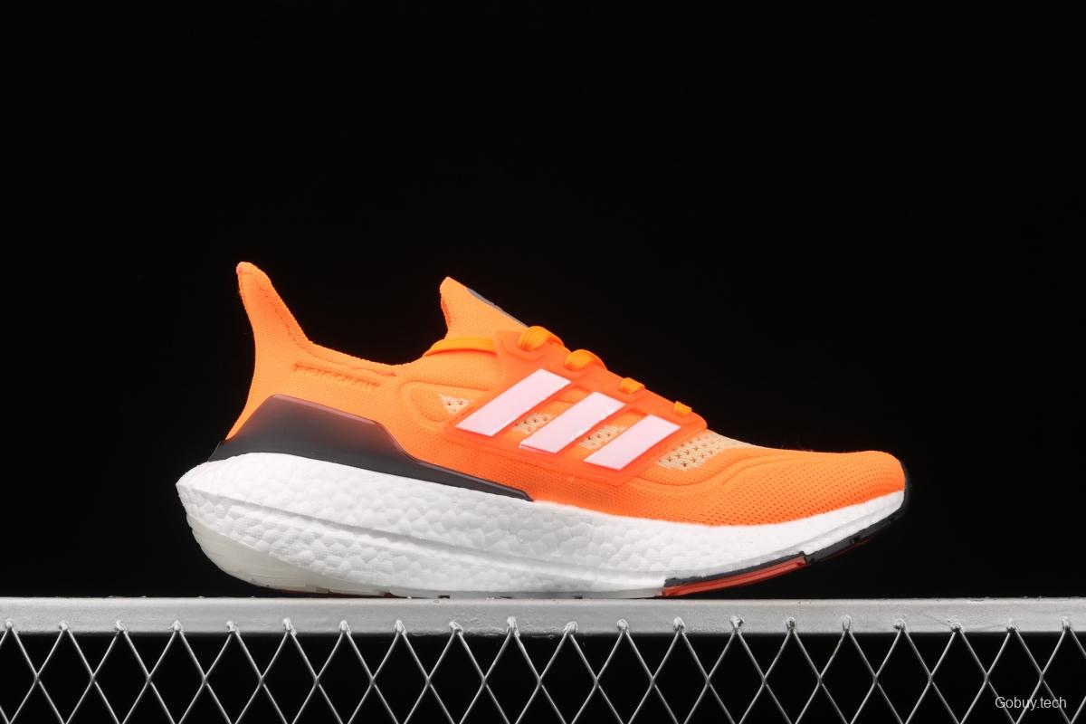 Adidas Ultra Boost 21 Consortium FZ1920 Das new 7.0 thick-soled popcorn running shoes
