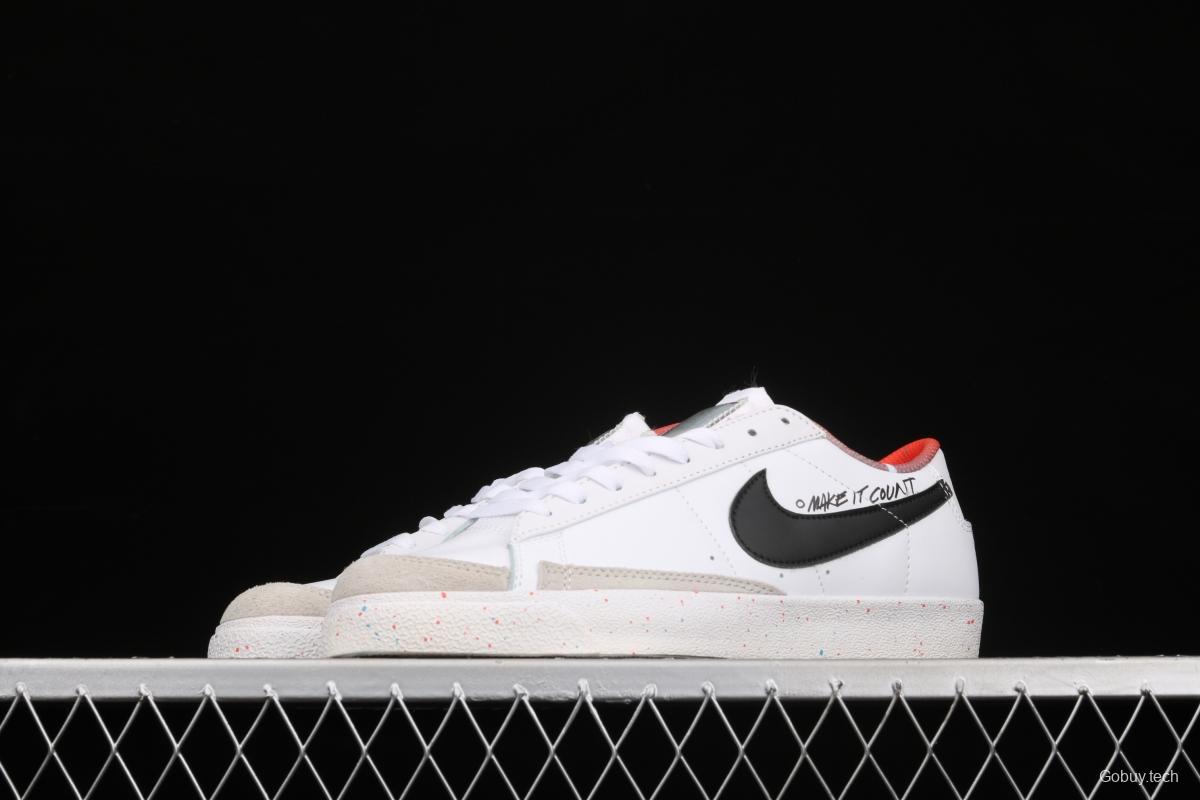 Nike Blazer Low Basketball Boy Trail Blazers low-top casual board shoes DJ4279-101,