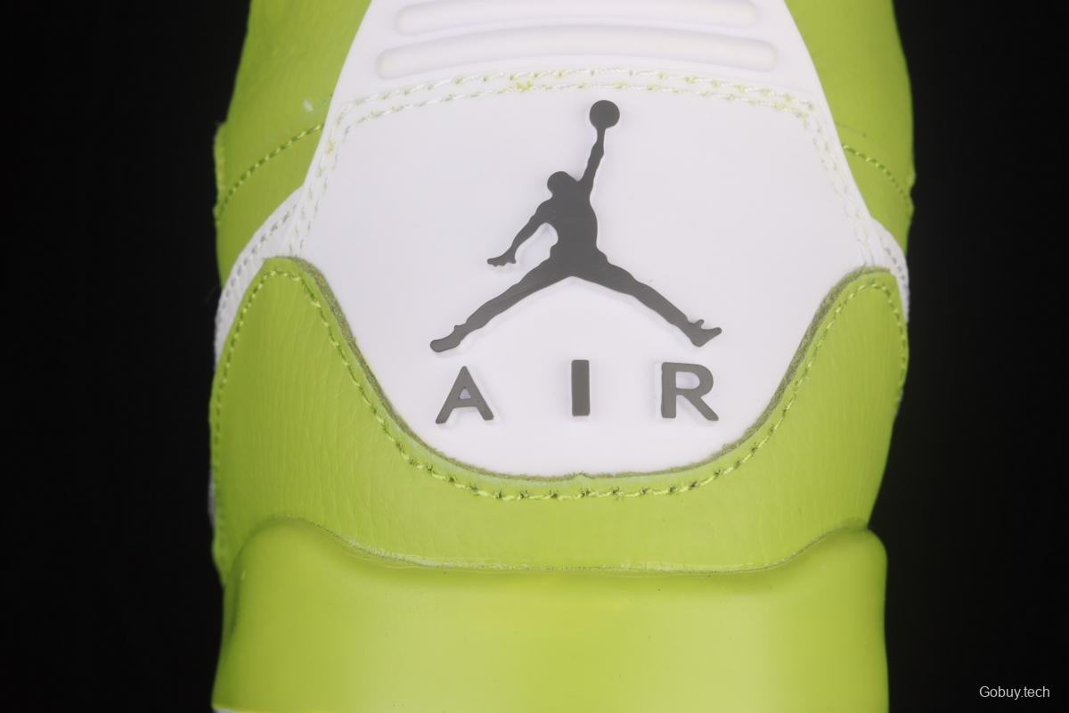 Jordan Legacy 312 apple green color Velcro three-in-one board shoes AQ4160-301