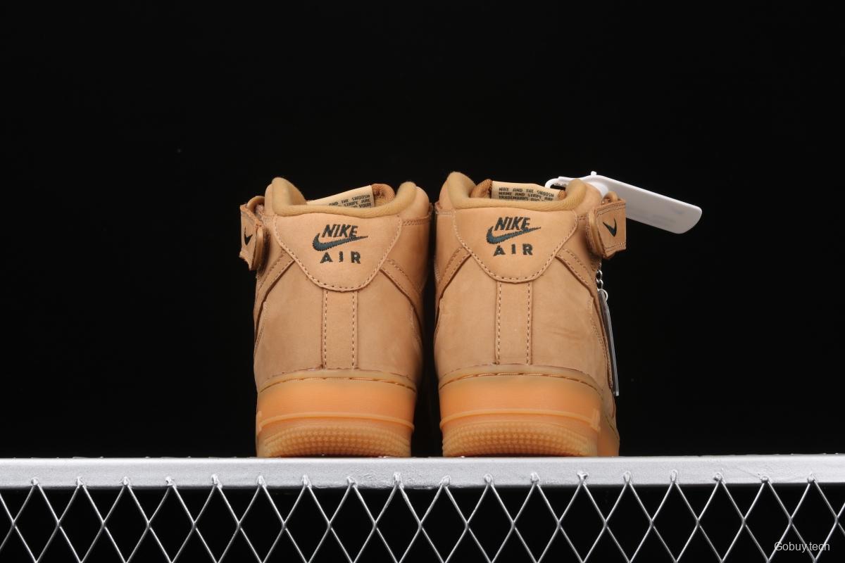 NIKE Air Force 1 Mid'07 Prm QS helps wheat color 715889-200