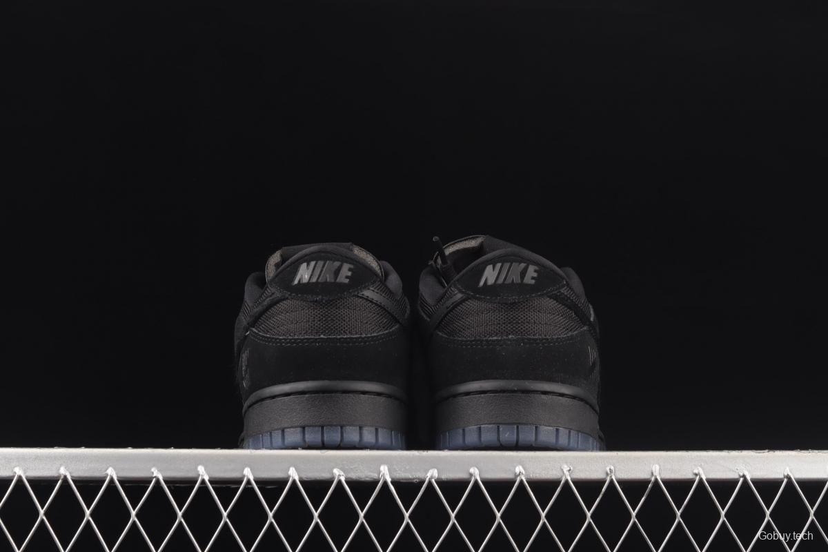 UNDFEATED x NIKE DUNK Low black soul color dunk series low-side leisure sports skateboard shoes DO9329-001