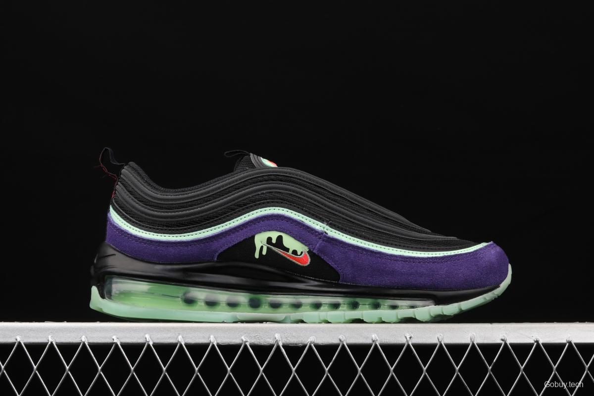 NIKE Air Max 97 Halloween theme bullet air cushion running shoes DC1500-001