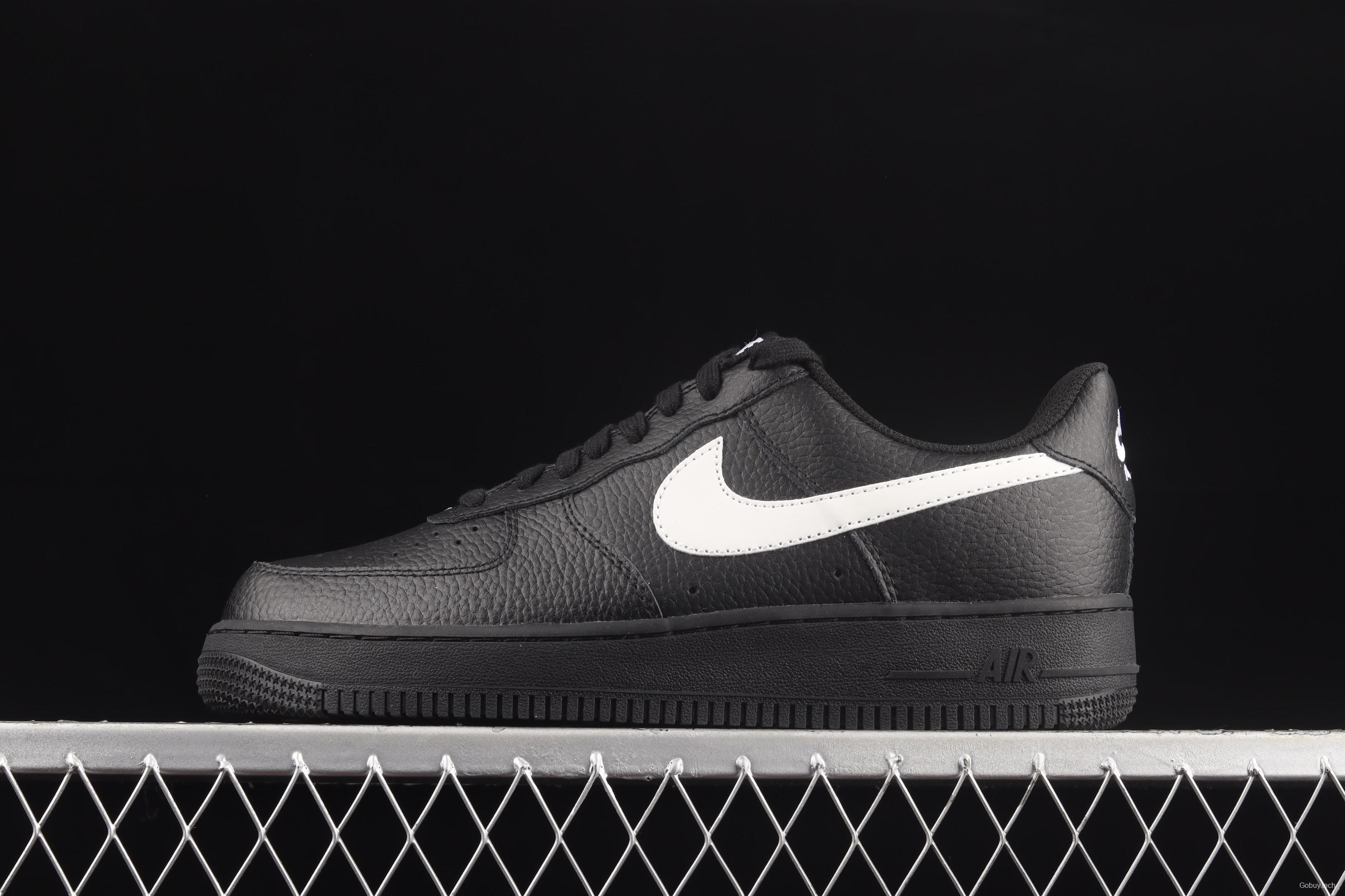 NIKE Air Force 11607 Low classic black and white low-top casual board shoes AA4083-001