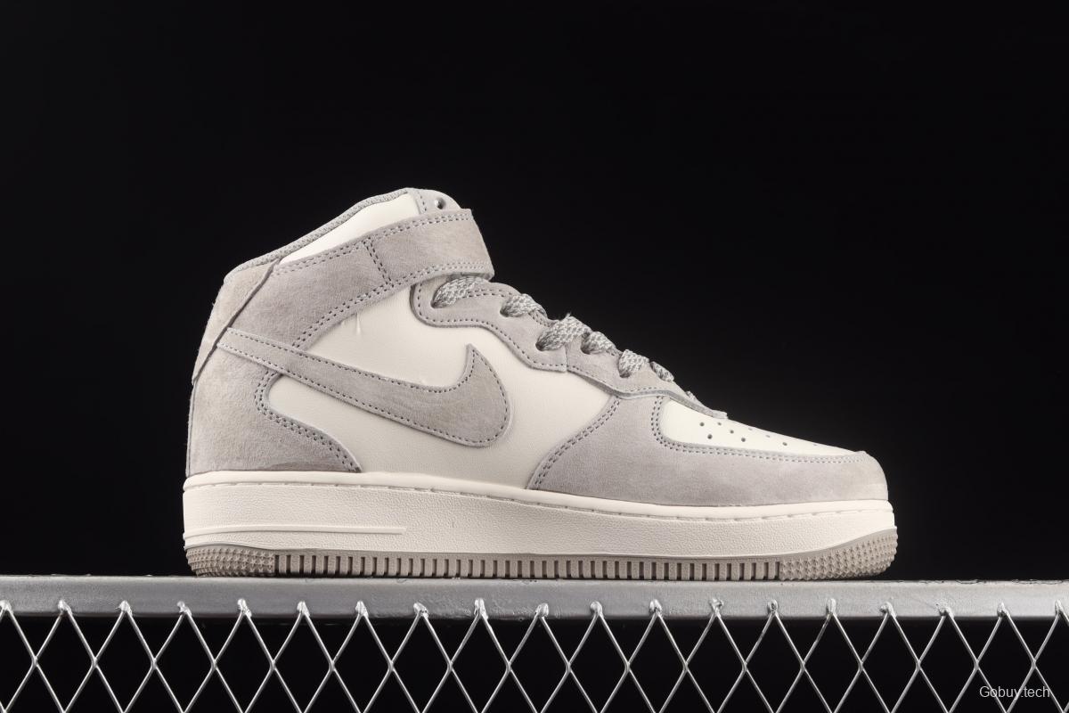 NIKE Air Force 1 Mid medium side casual board shoes CQ3866-015