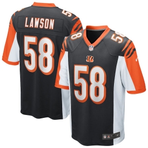 Men's Carl Lawson Black Player Limited Team Jersey