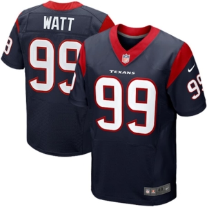 Men's JJ Watt Navy Blue Player Elite Team Jersey