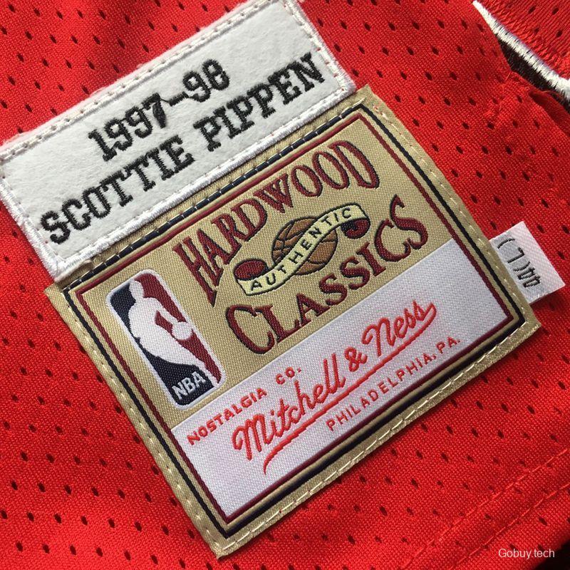 Men's Scottie Pippen Red Retro Classic Team Jersey