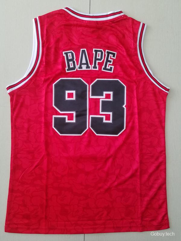 Men's No.93 Fashion Edition Basketball Jersey