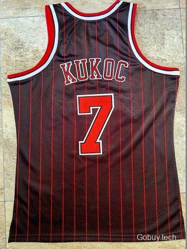 Men's Toni Kukoc Black Retro Classic Team Jersey