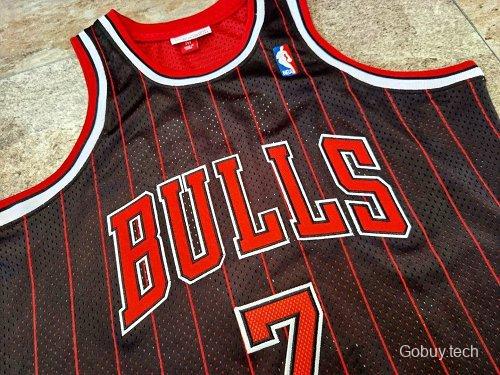 Men's Toni Kukoc Black Retro Classic Team Jersey