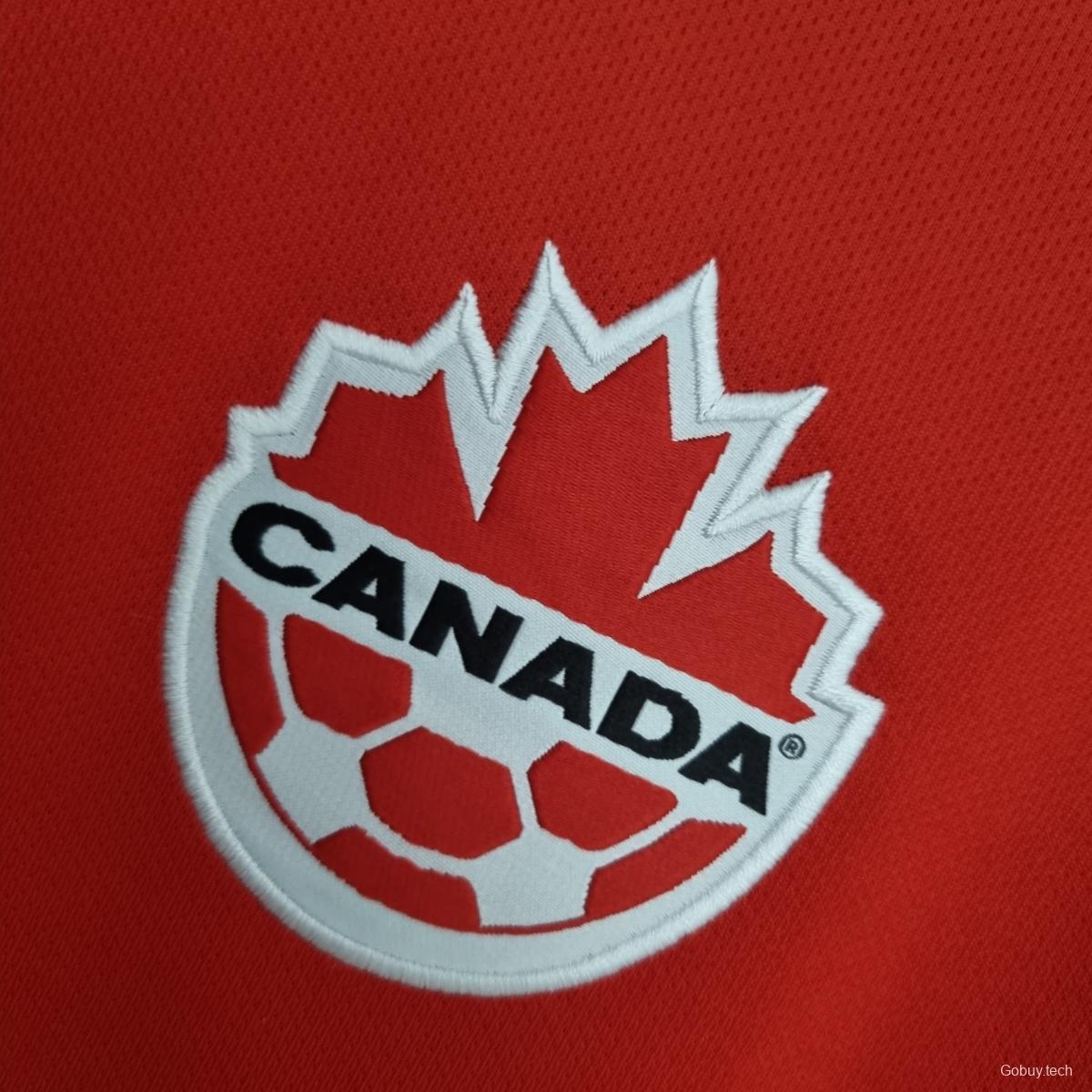 2022 Canada home Soccer Jersey