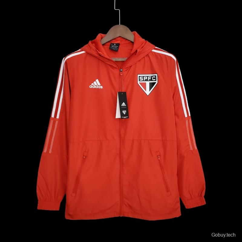 2022 Sao Paulo Windbreaker Red 