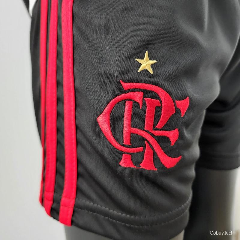 22/23 Kids Flamengo Away Home Soccer Jersey