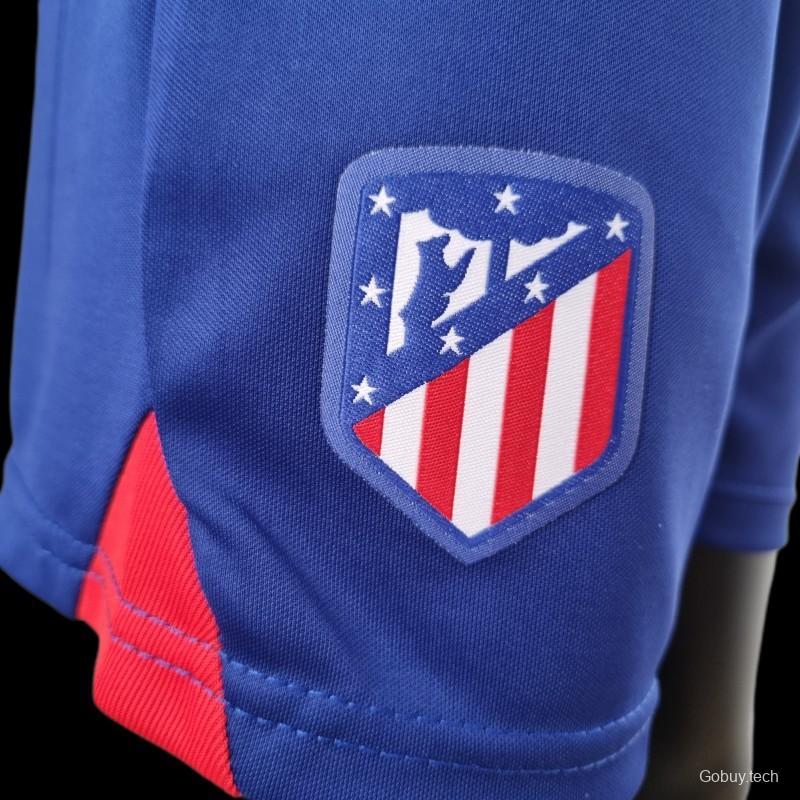 22/23 Kids Atletico Madrid Home 16-28 Soccer Jersey