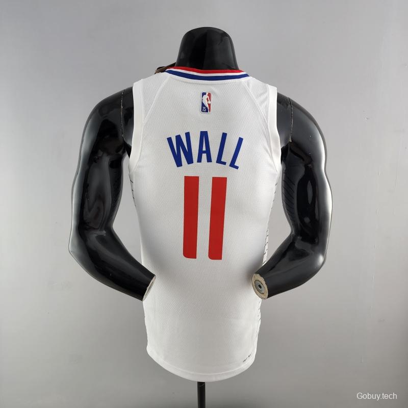 75th Anniversary WALL#11 Los Angeles Clippers NBA Jersey White