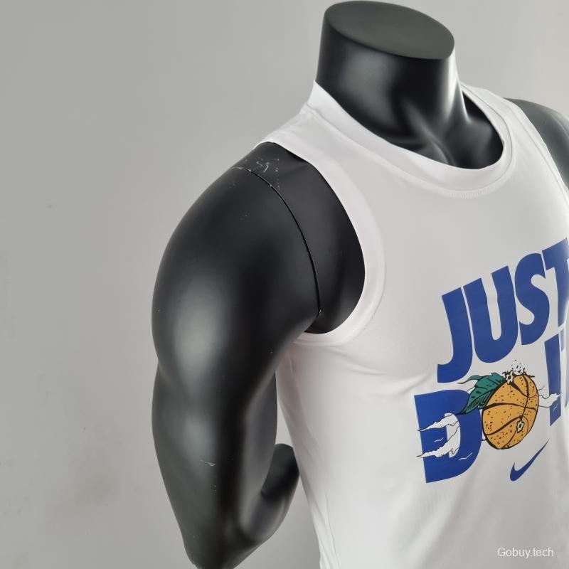 2022 NIKE White Vest Shirts -Just Do It #K000186