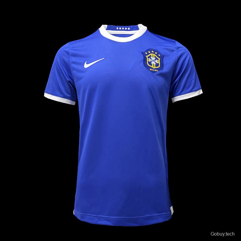 Retro 2006 Brazil Away Soccer Jersey