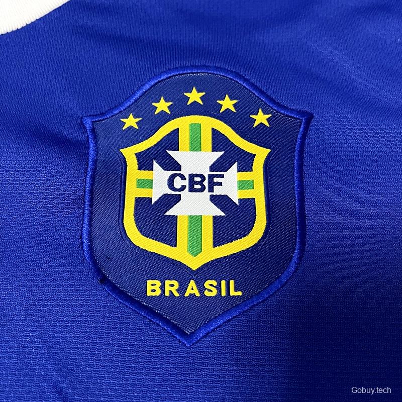 Retro 2006 Brazil Away Soccer Jersey