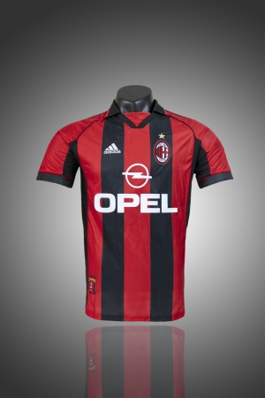 RETRO 98/00 AC Milan Home Soccer Jersey