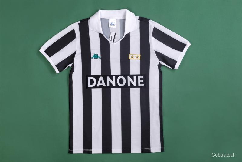 RETRO 92/94 Juventus Home Soccer Jersey