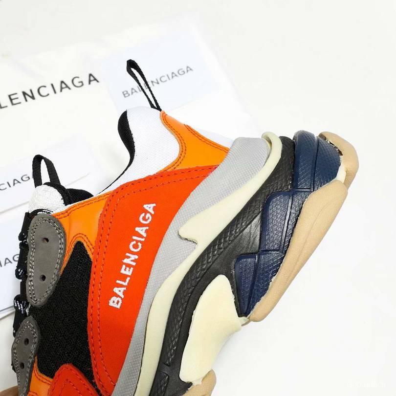 Men/Women Balenciaga Triple S Sneaker Red/White