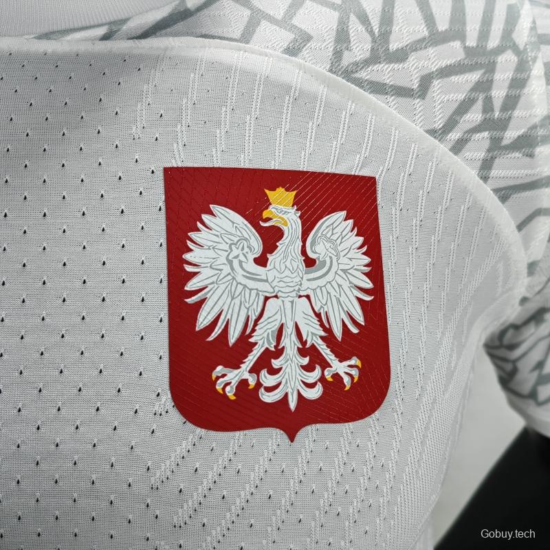 Player Version 2022 Poland Home Jersey