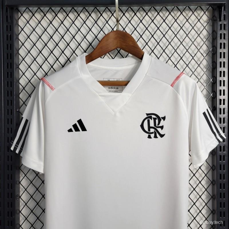 23-24 Women Flamengo White Training Jersey