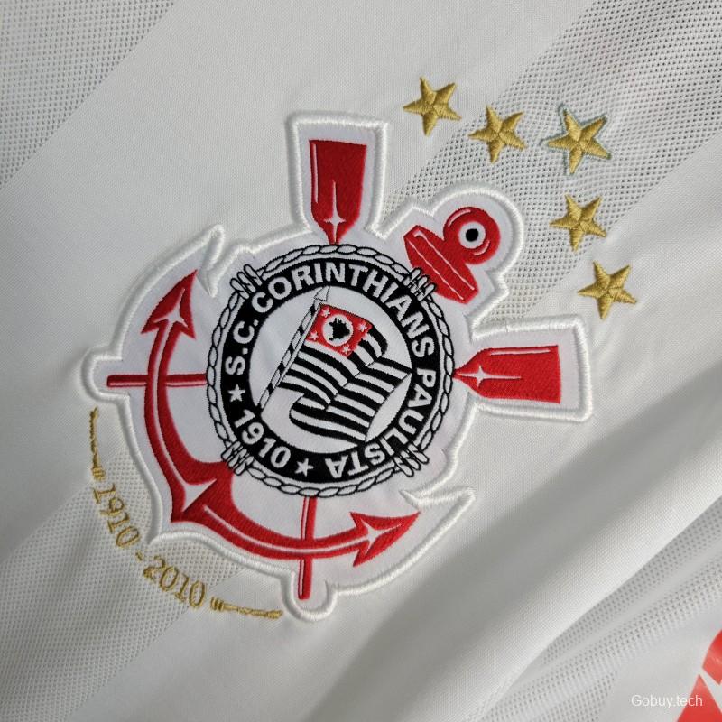 Retro 10/11 Corinthians Home Jersey