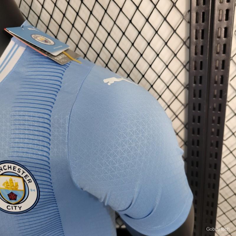 Player Version 23-24 Manchester City Home Jersey