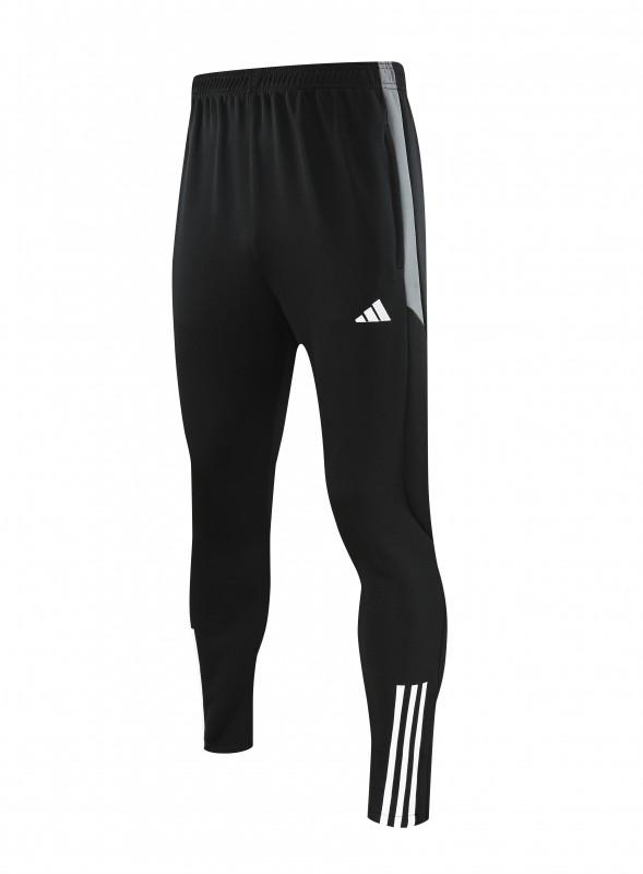 23/24 Adidas Black Grey Full Zipper Jacket+Pants