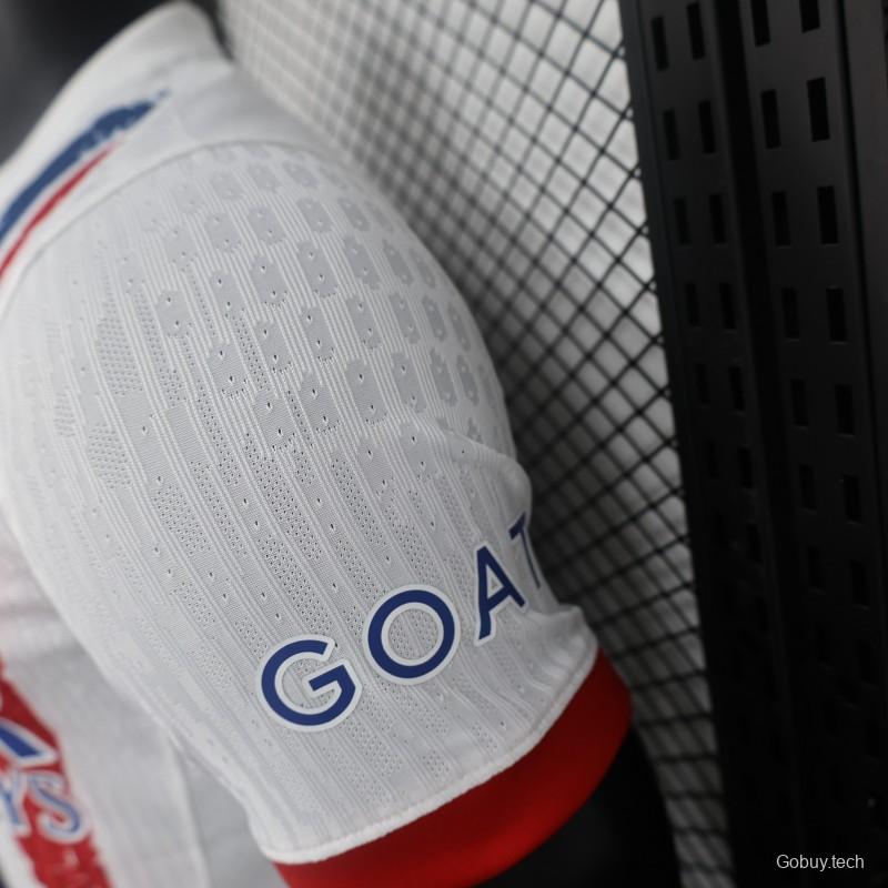 Player Version 24/25 PSG Away White Jersey