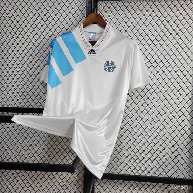 Retro 92/93 Olympique Marseille Home Jersey