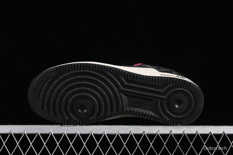 Nike Air Force 1'07 Low Joint Customized Casual Sneakers