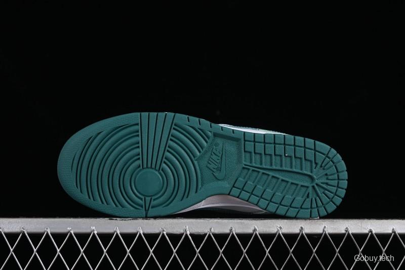 Nike SB Dunk Low White Green Skateboarding Shoes - FD9911-101
