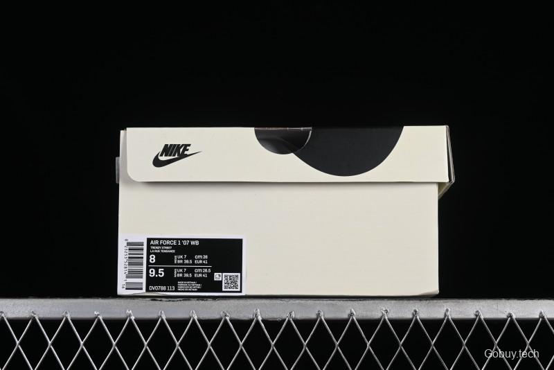 Nike Air Force 1 '07 Low Casual Sneakers with Full-Length Air Cushion - DV0788-113